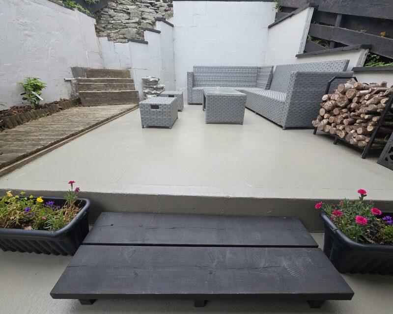 Rear Patio